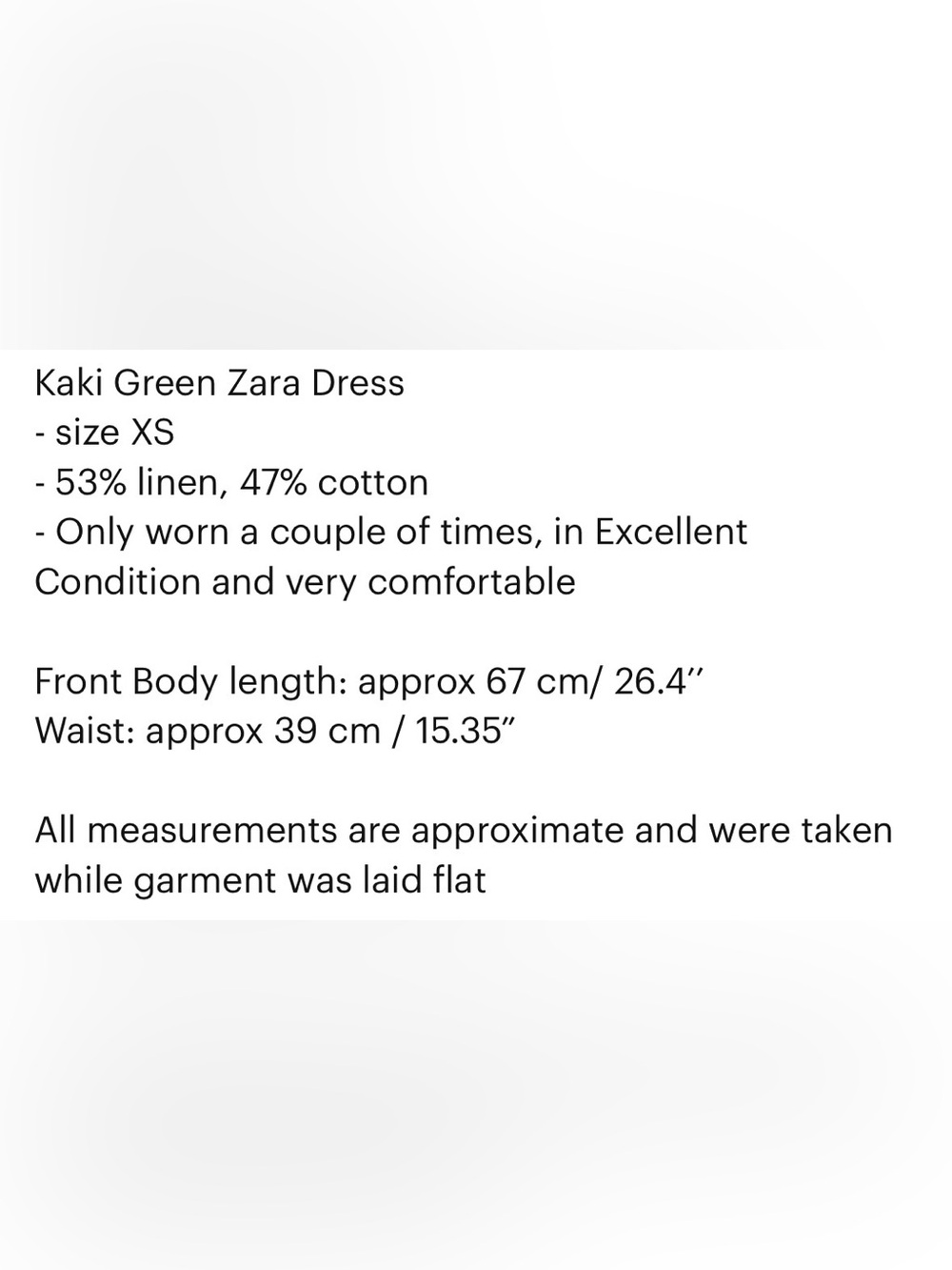 ❤️Zara Cotton-Linen Blend Mini Sun Dress - Picture 5 of 5